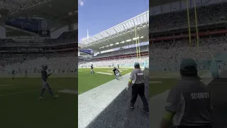 NFL DELETED THIS! MIAMI DOLPHINS TYREEK HILL GRABS CELLPHONE TO BACKFLIP FOR SELFIE AFTER TOUCHDOWN!