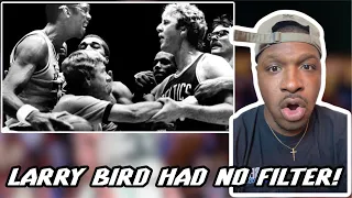 Larry Bird Best Trash Talking Stories REACTION