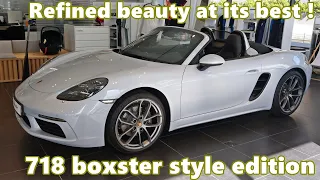 Porsche 718 boxster style edition 2024 - Gorgeou Convertible Model