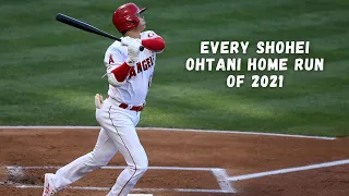 Every Shohei Ohtani Home Run of 2021