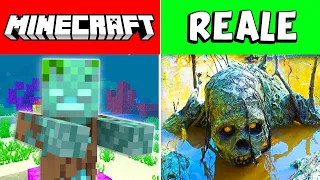 I MOSTRI DI MINECRAFT NELLA VITA REALE