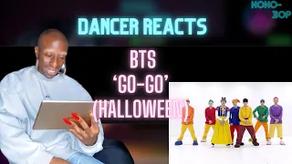 EX-BALLET DANCER REACTS to BTS - GOGO (Halloween Special Dance Practice)