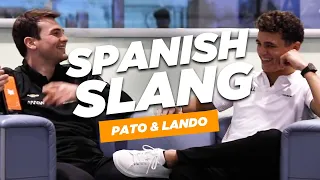 Learning Spanish with Lando Norris and Pato O’Ward