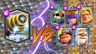 SPARKY VS ALL CHAMPIONS - Clash Royale Challenge
