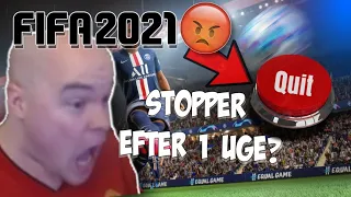 JEG GÅR AMOK !!! MIN MENING OM FIFA 21 - ER TÆT PÅ AT STOPPE EFTER 1 UGE