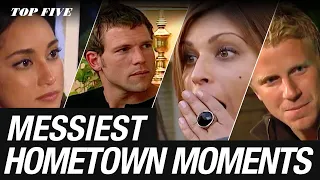 Top Five Messiest Hometown Moments | The Bachelor