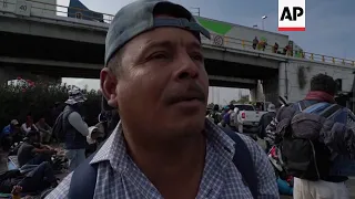 Migrant caravan moving to western Mexico city of Guadalajara