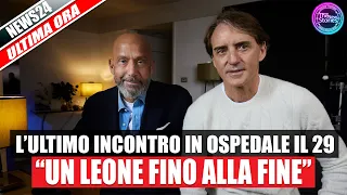 Mancini racconta il suo ultimo incontro con Vialli "Privo di forze ma lucidissimo, un leone.."