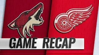 Red Wings put on offensive exhibition in 6-1 win