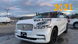 2021 Lincoln Aviator Start Up & In Depth Tour