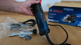 Unboxing New Angle Grinder BOSCH GWS 17-125 S