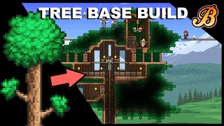 How to Build a GIANT Terraria Tree Base