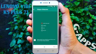 Install G-Apps In Lenovo Vibe K5 Plus 7.1 Nougat on (Resurrection Remix) || HINDI