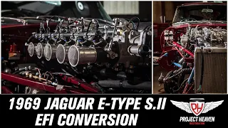 EFI conversion on a Jaguar E-type