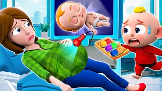 Oh No! Mommy Got Sick 😰 | Take Care Mommy Pregnant 💊 | NEW✨ Nursery Rhymes For Kids