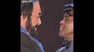 Luciano Pavarotti, James Brown - It's A Man's, Man's, Man's World (432Hz)