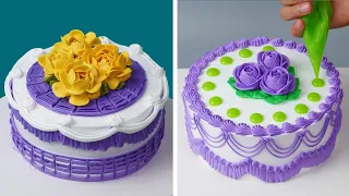 Most Satisfying Cake Decorating Ideas ❤️ How to Make Cake Decorating Recipes ❤️ Cake Making #42