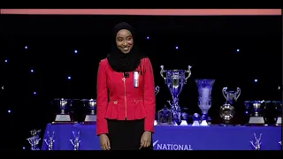 NSDA 2018 Original Oratory National Champion - Halima Badri