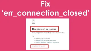Fix err_connection_closed in google chrome
