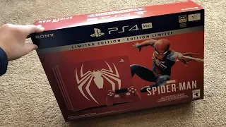 Amazing Red PS4 Pro Unboxing (Spider Man Bundle)