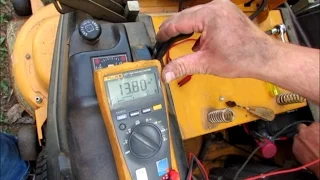 Fixing Cub Cadet Charging System