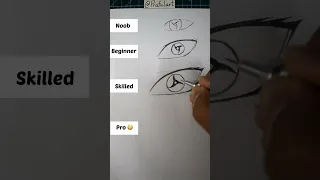 How to Draw Itachi Mangekyou Sharingan 😳#shorts