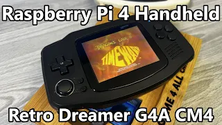 Retro Dreamer G4A CM4 - Raspberry Pi CM4 Stuffed in a GBA!