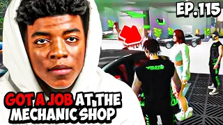 Yungeen Ace Got A Job At The Mechanic Shop😂*HE WENT BROKE?!* | GTA RP | Last Story RP |