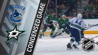 02/11/18 Condensed Game: Canucks @ Stars