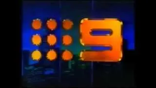 Nine Network - National Nine Newsbreak, Ident and Movie Opener (1990)