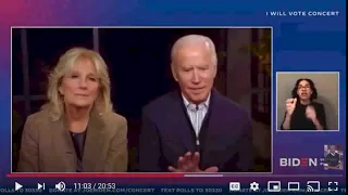 Biden was speaking to George Lopez in widely shared video