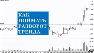 Трейдинг. Как определить разворот тренда без индикаторов