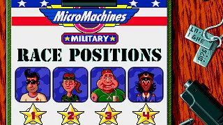 Mega Drive Longplay [460] Micro Machines Military: It's a Blast!