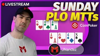 High Stakes PLO Tournaments on Coinpoker