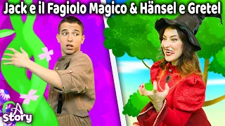 Jack e il Fagiolo Magico & Hänsel e Gretel | Storie per Bambini Italiano | A Story Italian