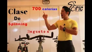 Clase de Spinning Quema calorías 700? Sprint Agranda tus Piernas con Música Reggaeton