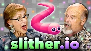 ELDERS PLAY SLITHER.IO (Elders React: Gaming)