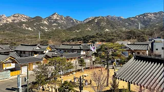 [4K HDR] Eunpyeong Hanok Village and Bukhansan Dullegil Trail in Seoul Tour Korea