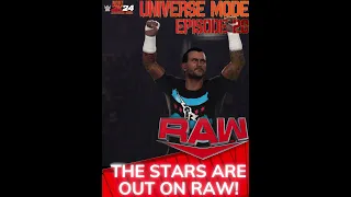 ALL THE STARS ARE ON RAW! : WWE 2k24 Universe Mode #shorts