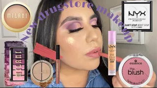 NEW 🚨 DRUGSTORE MAKEUP + MILANI xJUICYJAS COLLAB KIT | First Impressions