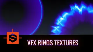 VFX textures for shield series / Rings in substance designer