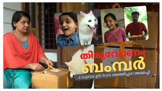 പാഴ്‌സൽ വന്ന ഓണസമ്മാനം | a Thiruvonam Bumper | a Surprise Comedy Story | Devu Diya & Nikki