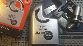 How to assemble a Burg Wächter Alpha Titan 900 [140]