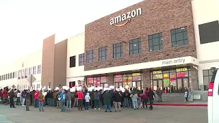 Amazon workers protest, ask for better conditions in St. Peters