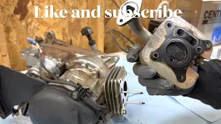 Part 1 of rebuild on the ltz50, you won’t believe what you have to do, never again!!!