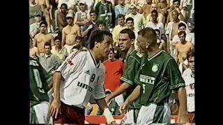 Briga Fernando Diniz e Galeano | Palmeiras x Fluminense 2001