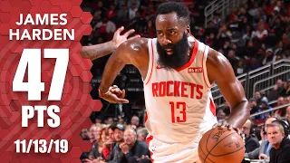 James Harden drops 47 points vs. Kawhi Leonard and the Clippers | 2019-20 NBA Highlights