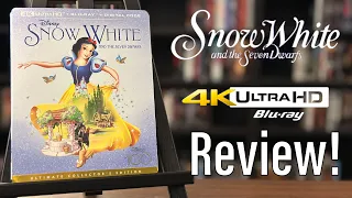 Snow White and the Seven Dwarfs (1937) 4K UHD Blu-ray Review!