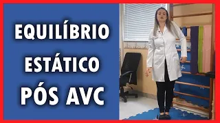 COMO TREINAR O EQUILÍBRIO ESTÁTICO PÓS AVC - Ludmila Toni