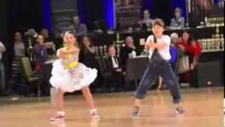 2013 OCDSC Geramy & Isabella Choreographed by Andrey Dragunov LA DanceSport Club show case